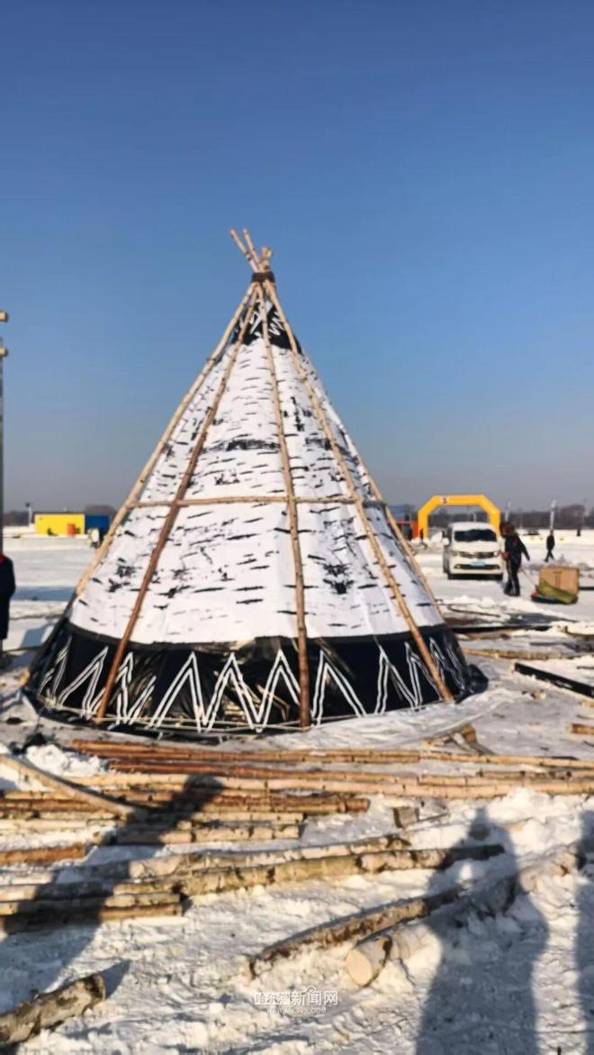 ｜松花江冰雪嘉年华解锁冬日新玩法pg模拟器电脑版暖帐冰钓煮火锅(图2)